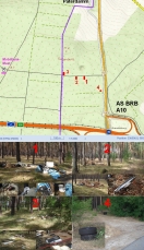 Foto: Illegale Müllablagerungen im Wald zwischen Paterdamm und Autobahn-AS BRB 